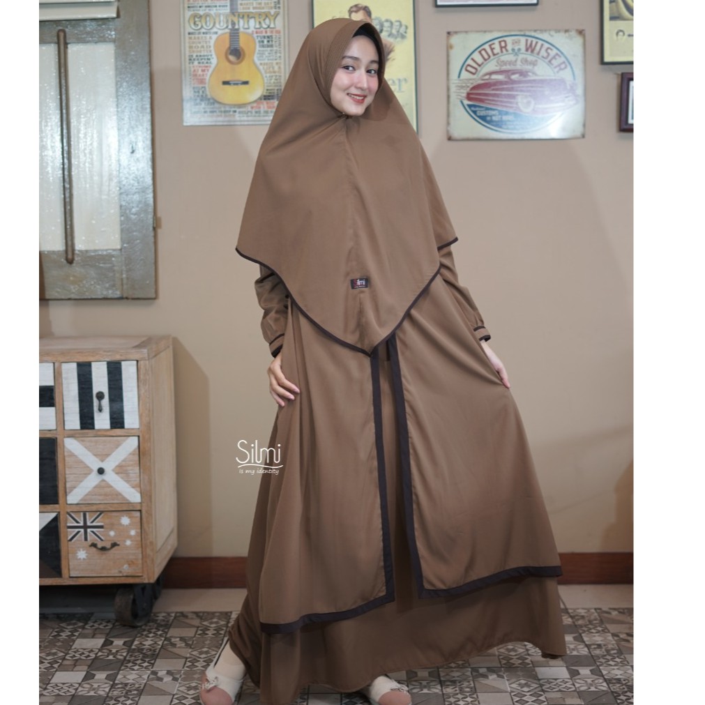 Gamis Syari + Khimar New Arrival