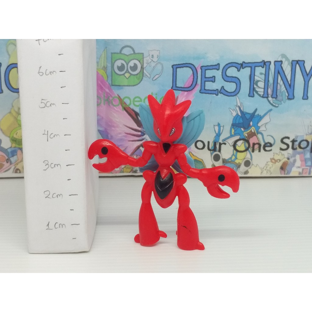 Scizor Mode A Pokemon Figure Gen 2 Mainan Anak