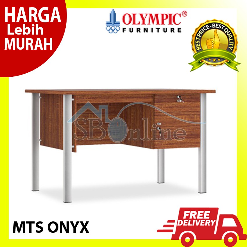 Olympic Meja Kerja Meja Belajar Modern - MTS ONYX