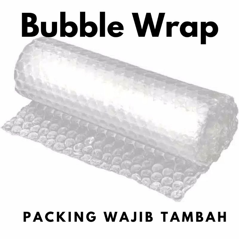 

Bubble Wrap extra tambahan packing