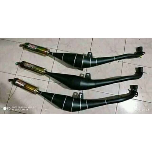 KNALPOT FIZ R DOFF SLINCER PELANGI MERK SANI PRO