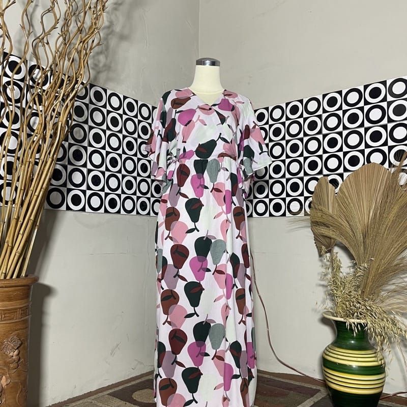 BESTSELLER DASTER KIMONO LENGAN LONCENG RAYON PREMIUM LD 120 PB 125 BUSUI FRIENDLY-Motif 25