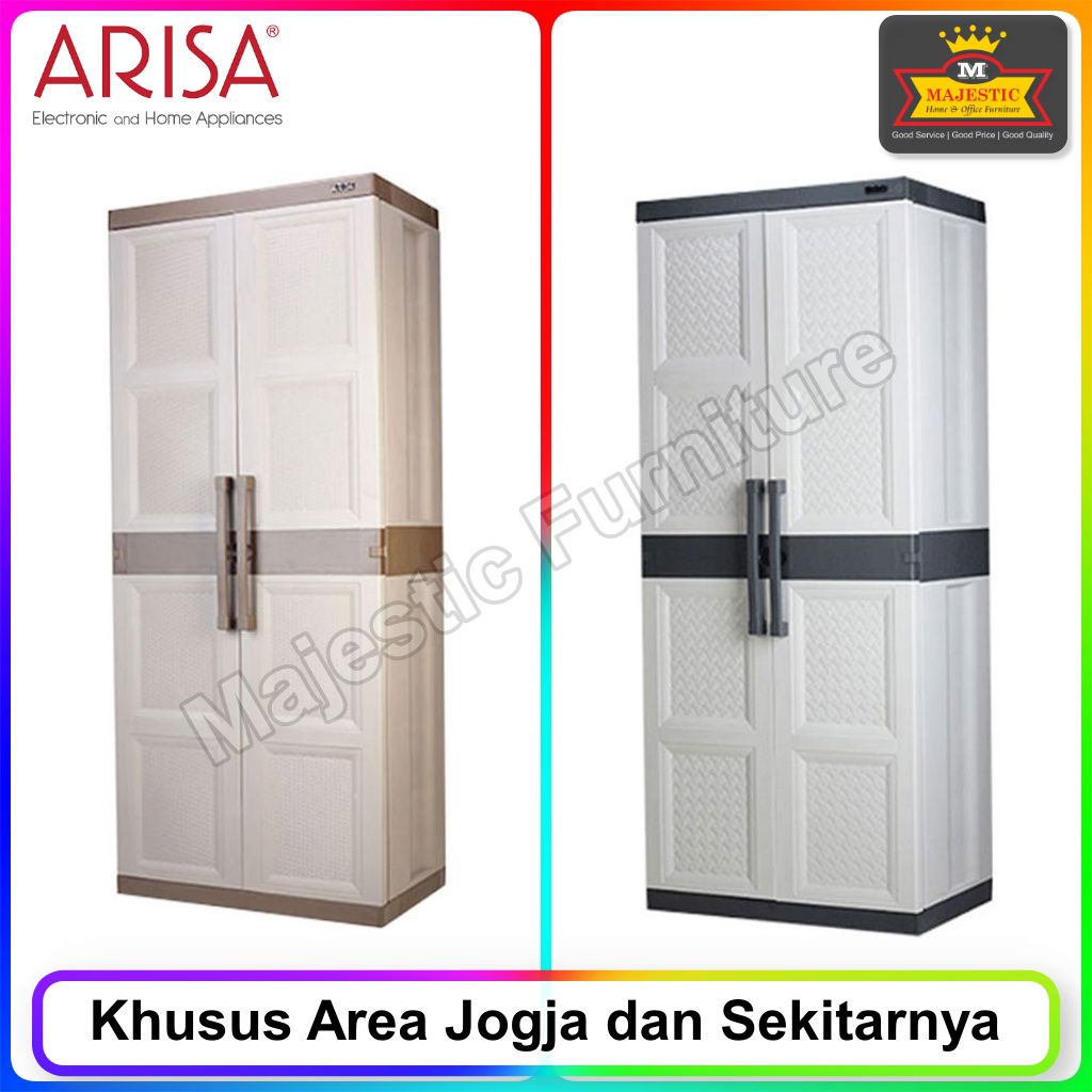Lemari Pakaian Plastik Arisa CA 302 Jogja