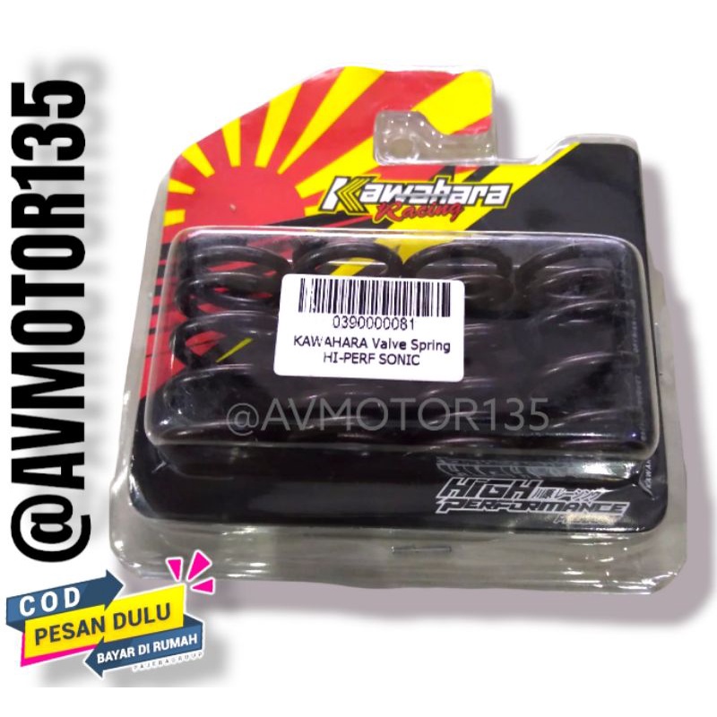 per klep sonic 150 kawahara racing peer klep honda sonic