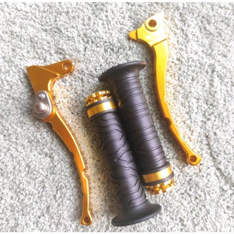 Paket Handle Rem click Kunci+Hangrip Gas Motor Mio M3 Old New Mio J Fazzio New pnp
