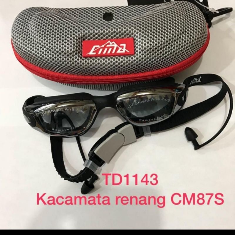 Kacamata Renang Dewasa Anti Fog CM-87S Cima Swimming Googles Adults