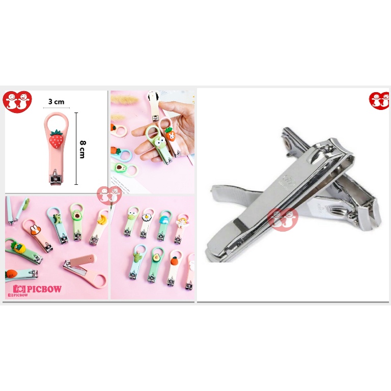 Pemotong Kuku Mini/Gunting Kuku/Jepit Kuku/Nail Clipper/Nail Clipper Jumbo Biasa - Random