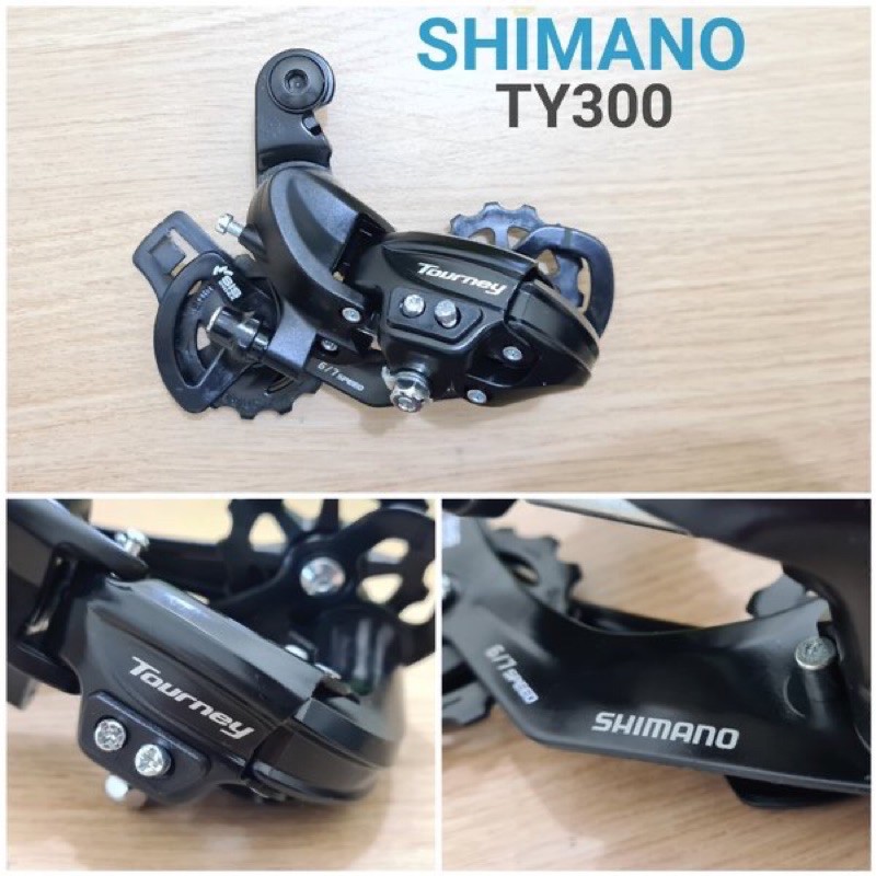 original rd shimano tourney TY300 model bold baut bisa 678 speed compatible altus acera alivio723301