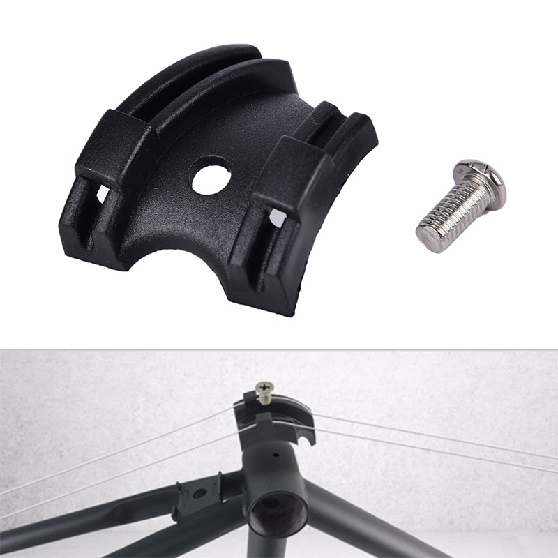 【justenjoyingg.id】MTB Road Bike Anti-friction Bottom Bracket Shifter Cable Guide Line Tube Housing