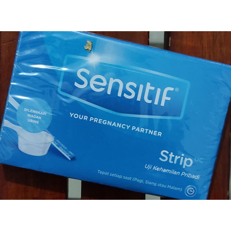 Sensitif Strip UC Plus Wadah  / TestPack dengan Wadah / Dapat Digunakan Pagi / Siang / Malam