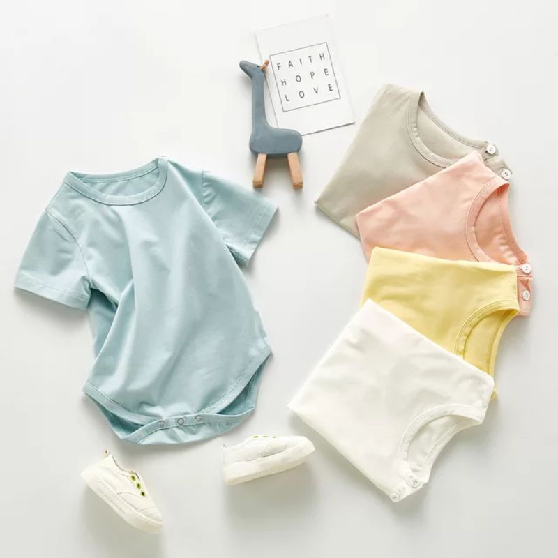 Jumper pendek polos bayi love cloud Original POLOS (SNI) / jumper polos bayi fashion