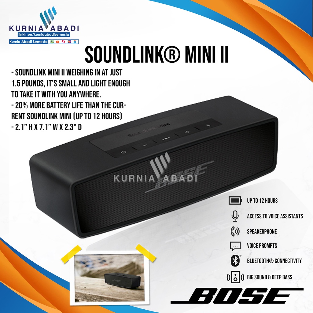 BOSE SoundLink Mini II SOUNDLINK SPEAKERS