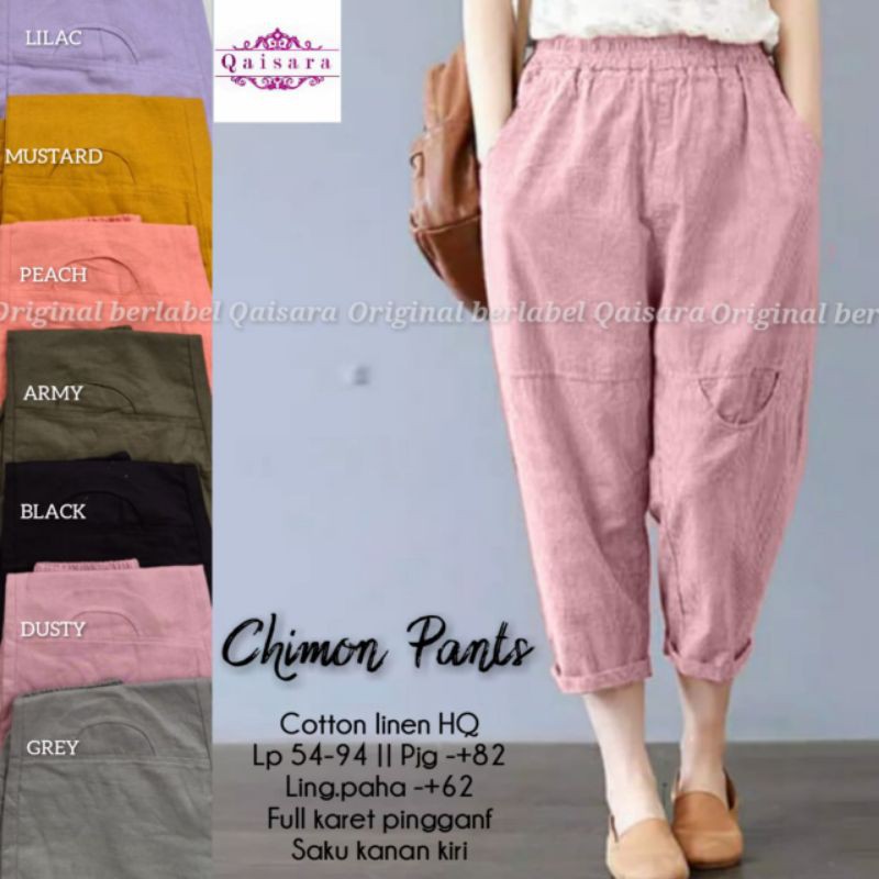 chimon pants by qaisara