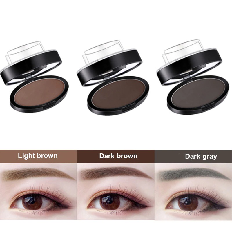 Cetakan Alis Instan Alis Instant Power Stamp Eyebrow Stempel Pensil Alis