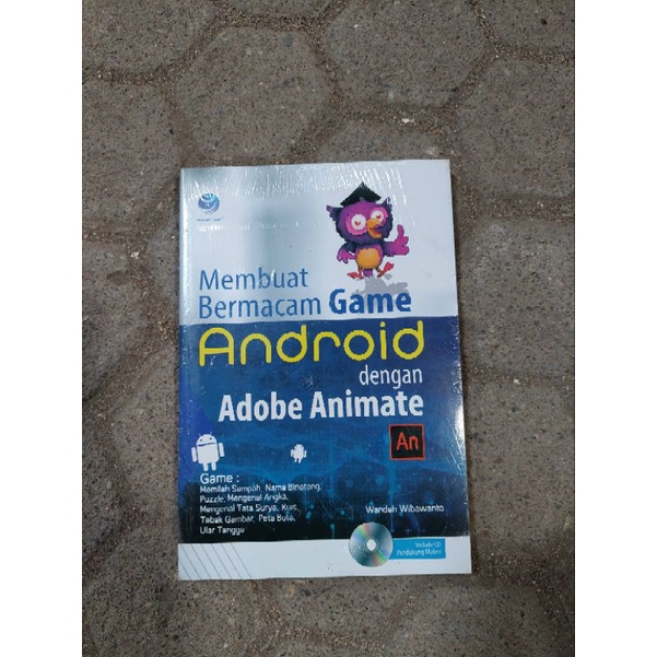 Membuat Bermacam Game Android Dengan Adobe Animate+Cd