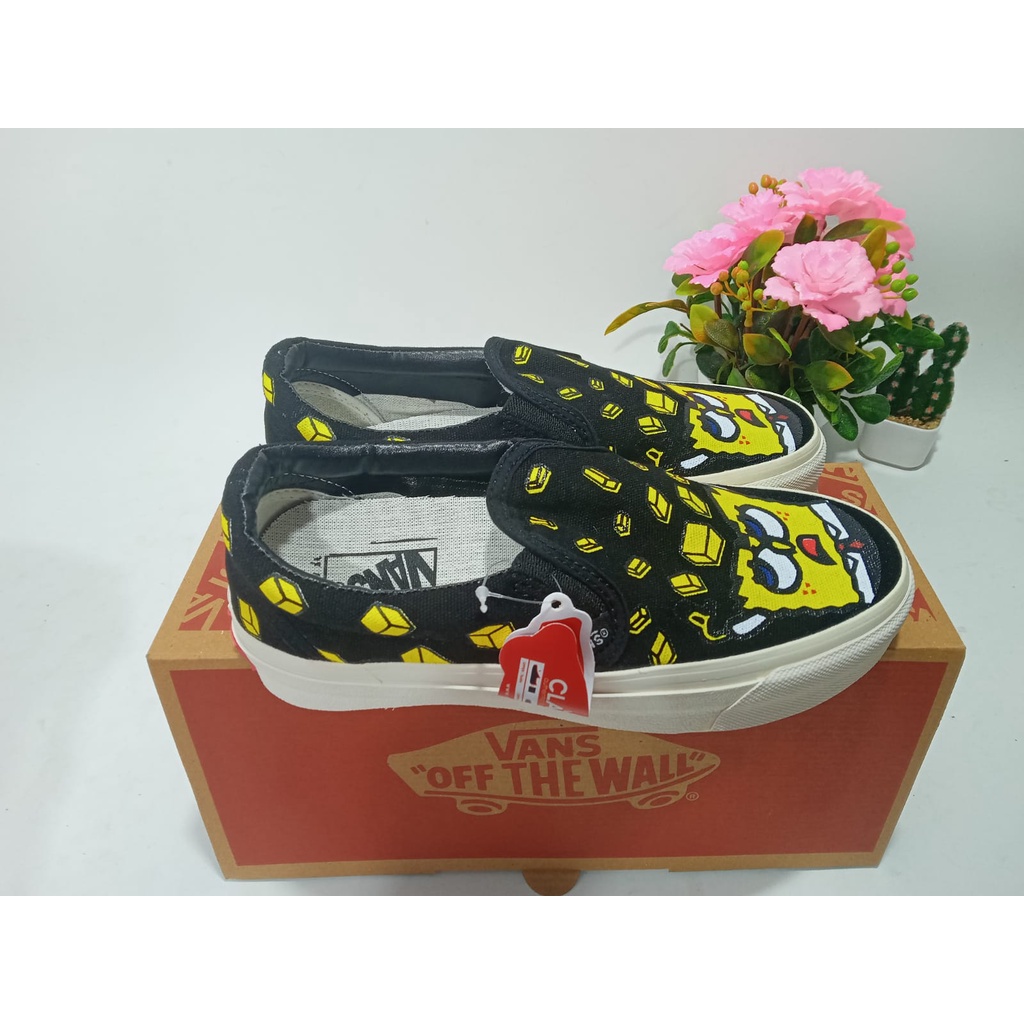 VANS SPONGEBOB DEWASA TERKINI.TERMURAH