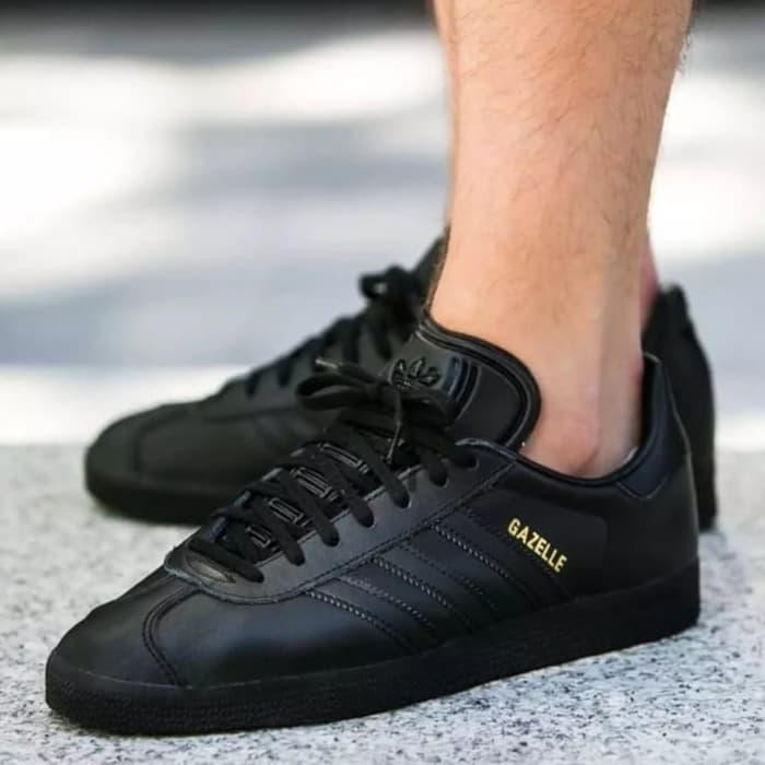 Flex12 ADIDAS GAZELLE FULLBLACK ORIGINAL Berkualitas