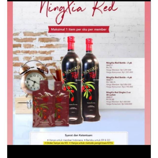 

Ningxia red sachet minuman sari buah penambah daya tahan tubuh