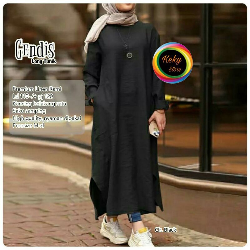 Gendhis Long Tunik by Keky Store