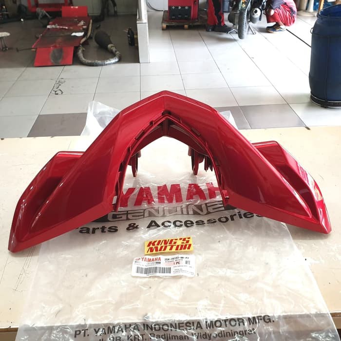 BATOK DEPAN SOUL GT 125 LED BLUECORE MERAH ASLI YAMAHA