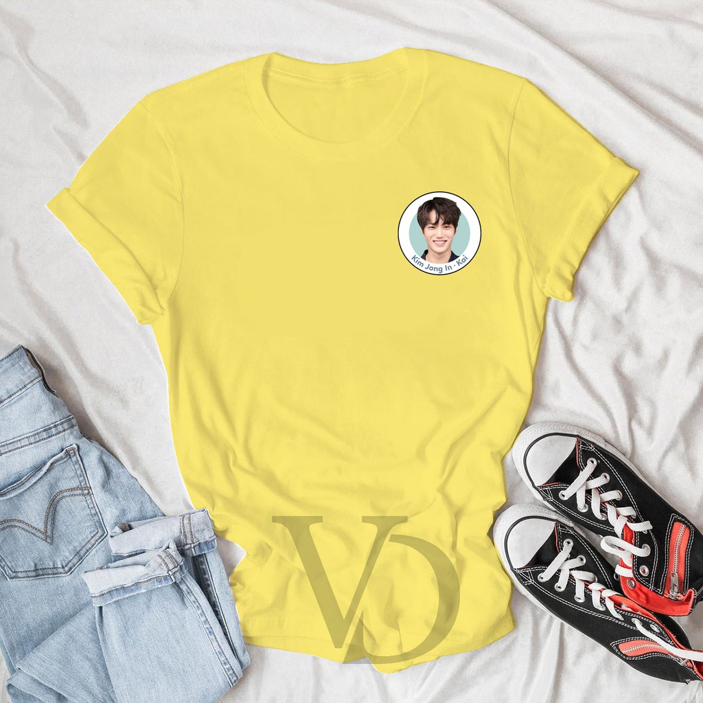 kai EXO kaos korea / baju korean Kim Jong In EXO / tshirt oppa korea lover/oversized tee /baju jumbo