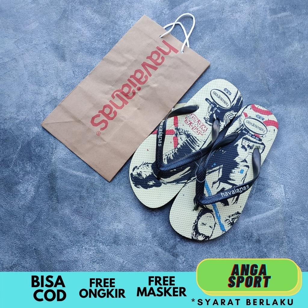 SANDAL JEPIT PRIA / SANDAL RUMAHAN COWOK / SENDAL SURFING CEWEK / SANDAL MOTIF STAR WARS