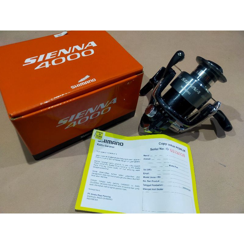 REEL PANCING SHIMANO SIENNA 4000