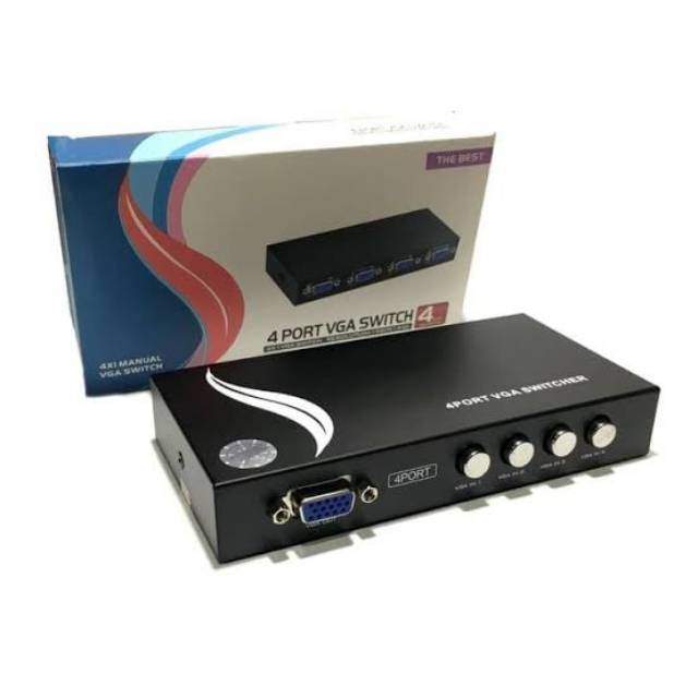 SWITCH VGA 4 PORT / VGA SWITCH 4 PORT