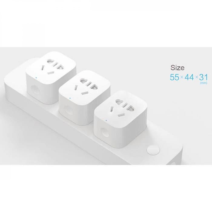 TERJAMIN Stop Kontak Pintar / Xiaomi WiFi Smart Socket Smartphone Control