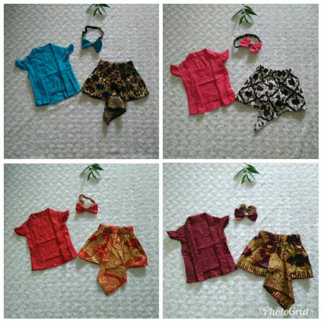 Kutubaru Anak/ Kebaya Anak/ Batik Anak/ Baju Pesta