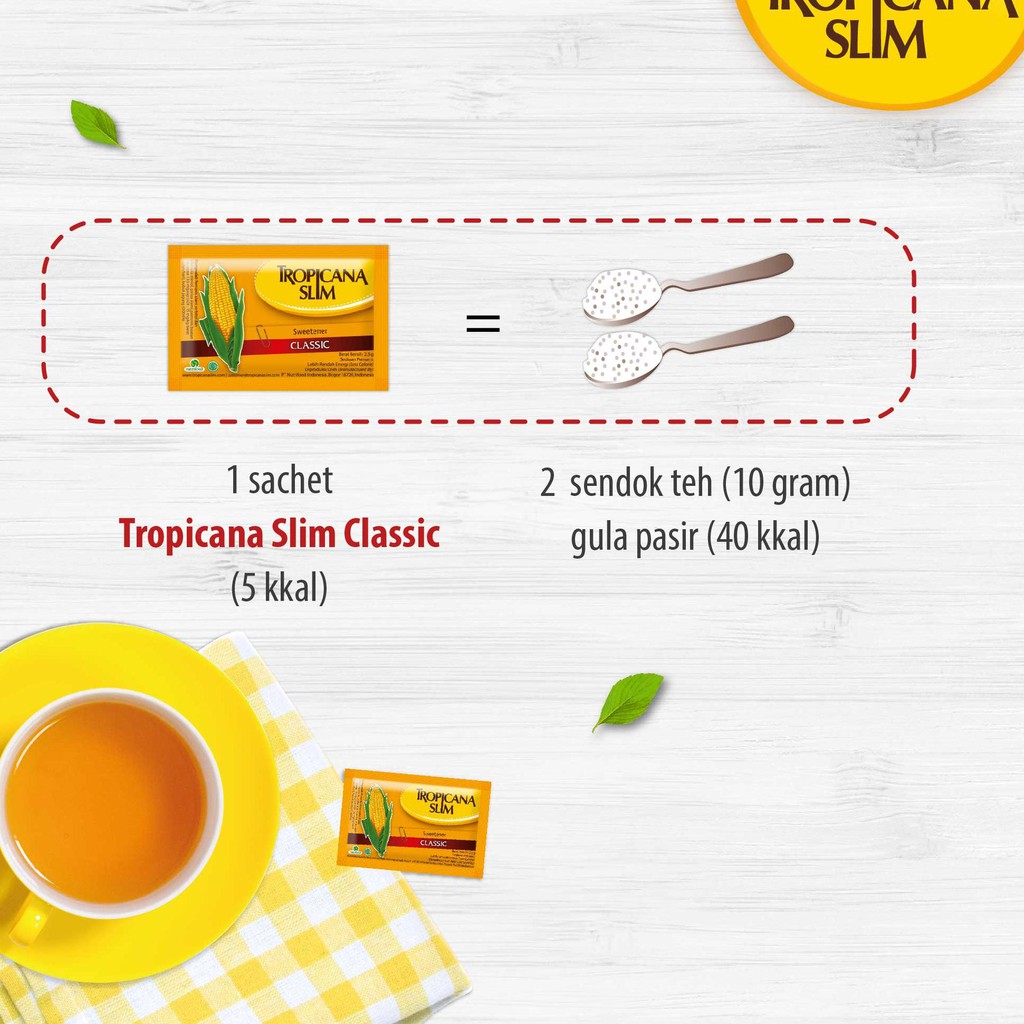 

DISKON Tropicana Slim Classic 125 gr 50's