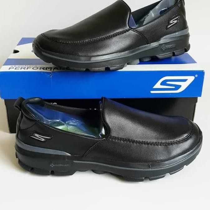 promo restock sepatu skechers kulit man terbaru