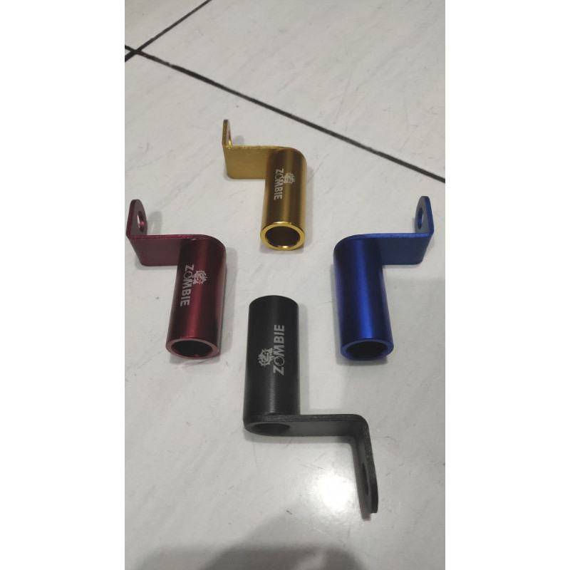 Breket Spion Dudukan Lampu Tembak Pasang di Spion Motor untuk Holder Lampu tambahan