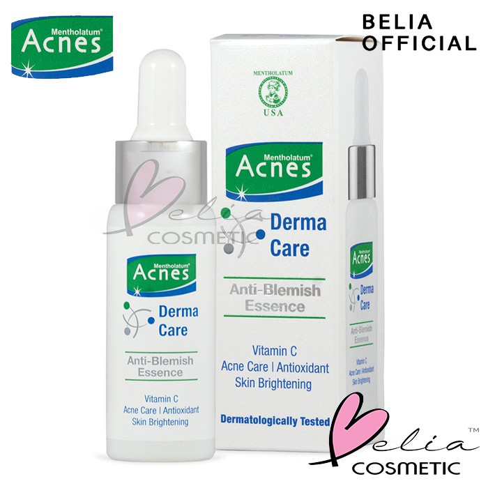 ❤ BELIA ❤  ACNES Derma Care Anti Blemish Essence 20mL | Gentle Cleanser 120 anti jerawat PROMO