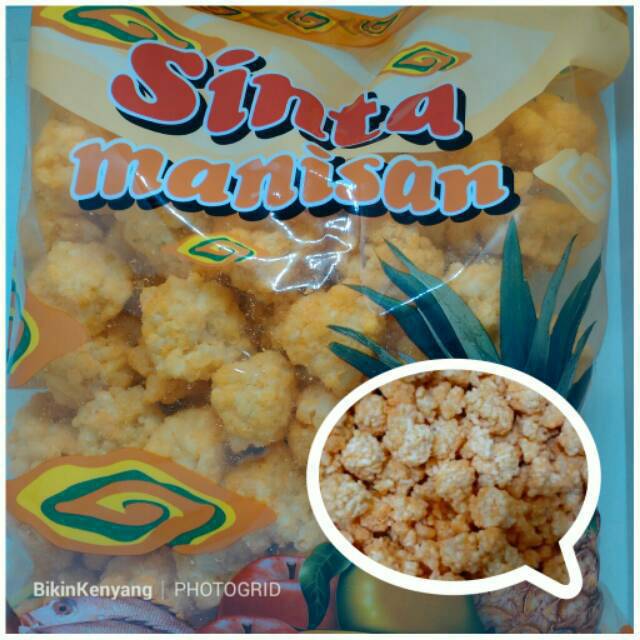 

Rengginang Keju Mini Asli "SINTA MANISAN" Khas Cirebon Isi - 250 Gram