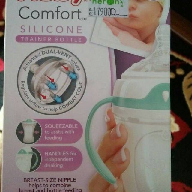 NUBY BOTOL COMFORT SILICONE