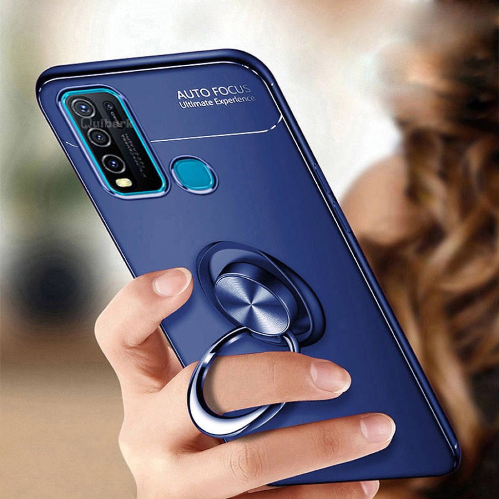 Case Vivo Y30 - Casing Vivo Y30 Case Premium Ring Case
