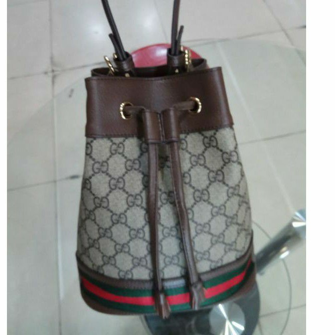 GUCCI OPHIDIA GG SMALL BUCKET BAG