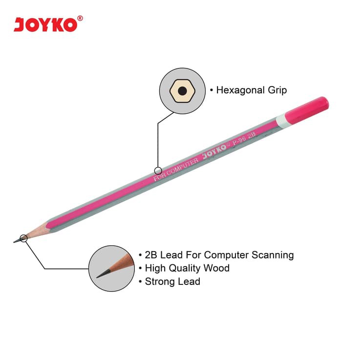 

Pensil 2B joyko P96