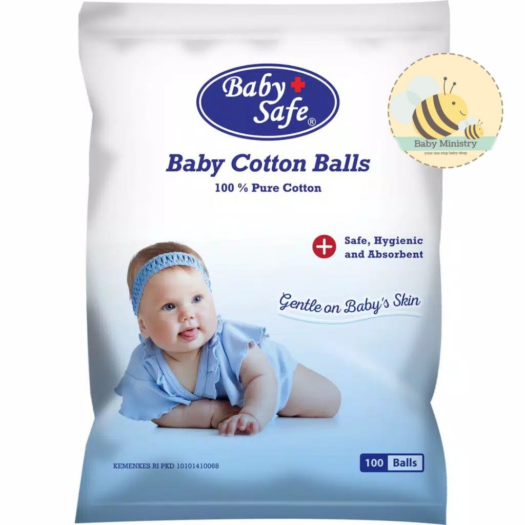 Baby Safe - Cotton Balls / Kapas Bulat