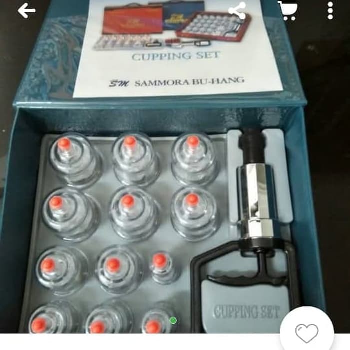 Jual Kop Alat Bekam Sammora Isi Korea Koper Biru Shopee Indonesia