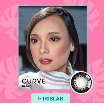 SOFTLENS LIVING COLOR CURVE BY IRISH LAB ( BLACK MINUS 0,50 S.,D -6.00 )