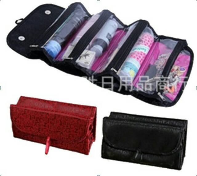 Roll n go cosmetic pouch bag - tas kosmetik