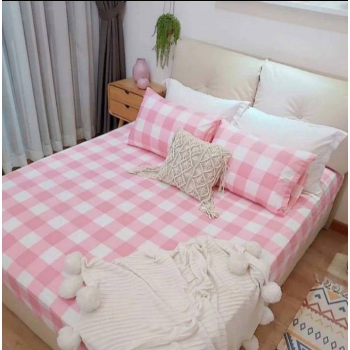 SPREI AESTHETIC KOREA STYLE EMILY PINK