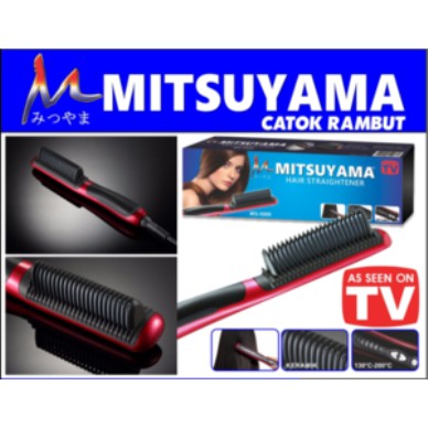 MS-5008 Catokan Rambut Lurus/Alat Catok Rambut Lurus/Hair Straightener ***TOP