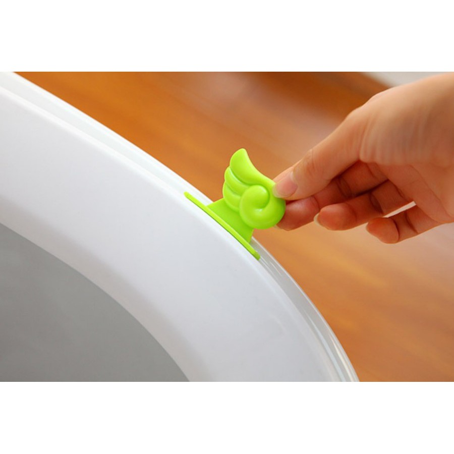 TOWI toilet lid wings sayap handle pengangkat dudukan kloset toilet se - Putih