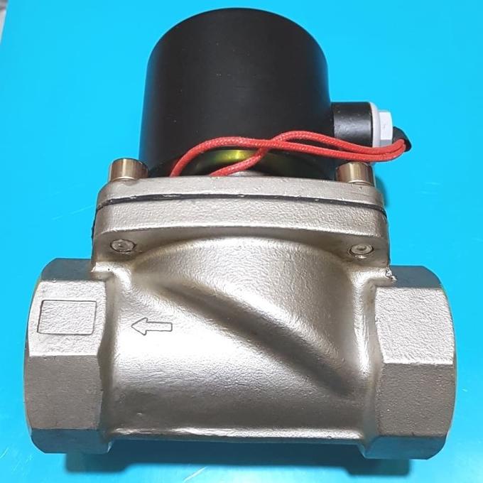 1 1/2" DC12V Pneumatic Brass Solenoid Valve NC For Smart Home inovvt90 Ayo Order