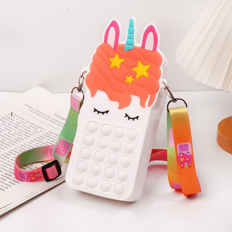 Tas pop it muat hp / Slingbag pop it besar