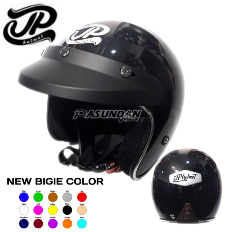 HELM JP RETRO NEW BIGIE SOLID