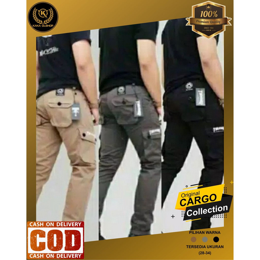 Celana Cargo Trasher Original Terbaik